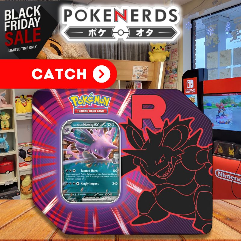 Nidoking Team Rocket Tin
