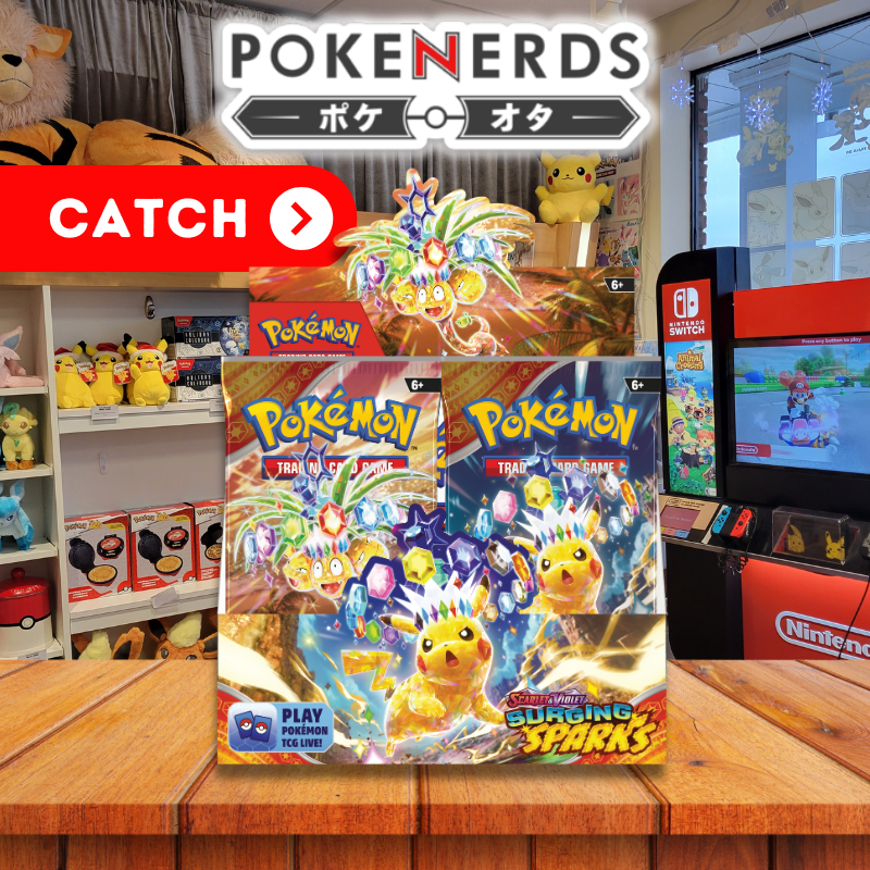 Surging Sparks Booster Box – PokeNerds