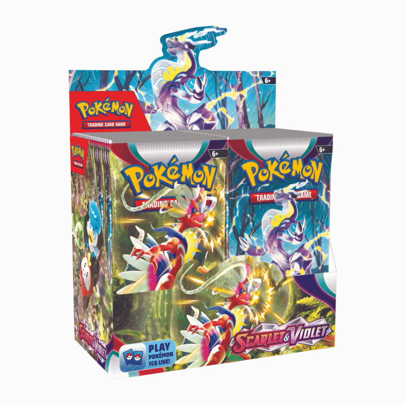 Scarlet & Violet Base Set Booster Box, $90