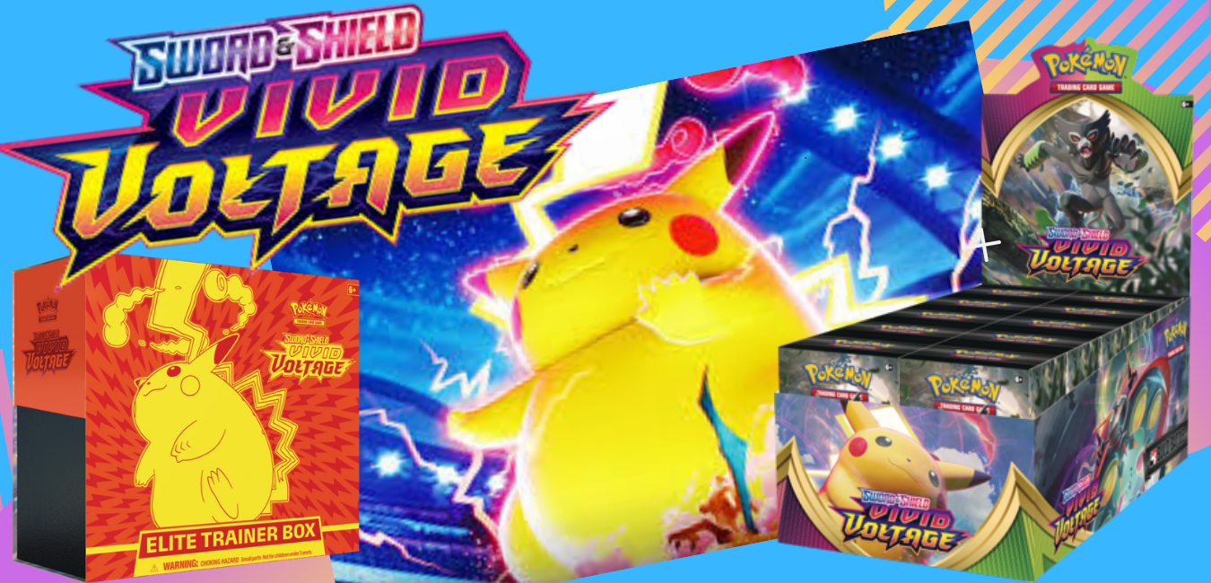 The Latest  Sword & Shield - Vivid Voltage is Up in November!