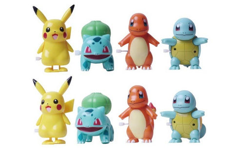 Pokemon 3D Wind-up Action Figure Toy Pack
