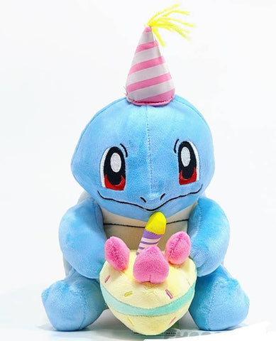 Pokemon Celebrate Theme Deco Gift plushes with cake: Ditto