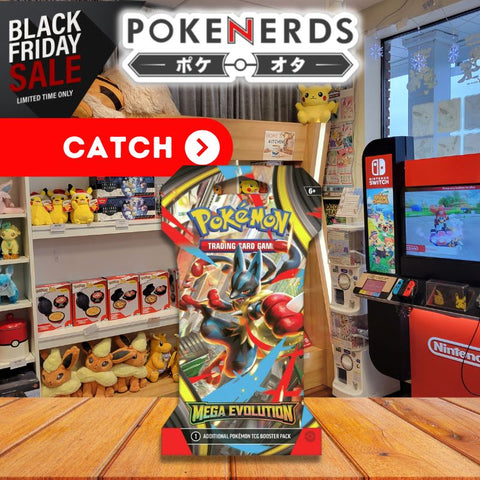 Mega Evolution Sleeved Booster Pack | Black Friday PokeNerds Mega Evolution Sleeved Booster Pack | Black Friday PokeNerds