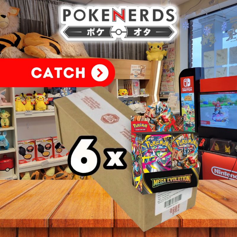 Mega Evolution Enhance Booster Box Case