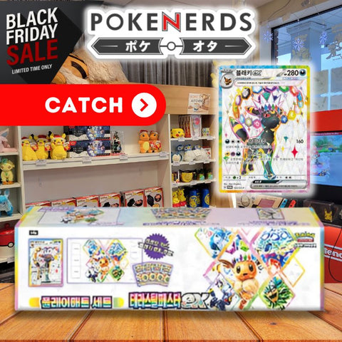 Korean Prismatic Evolutions Playmat Set + Umbreon Promo | Black Friday