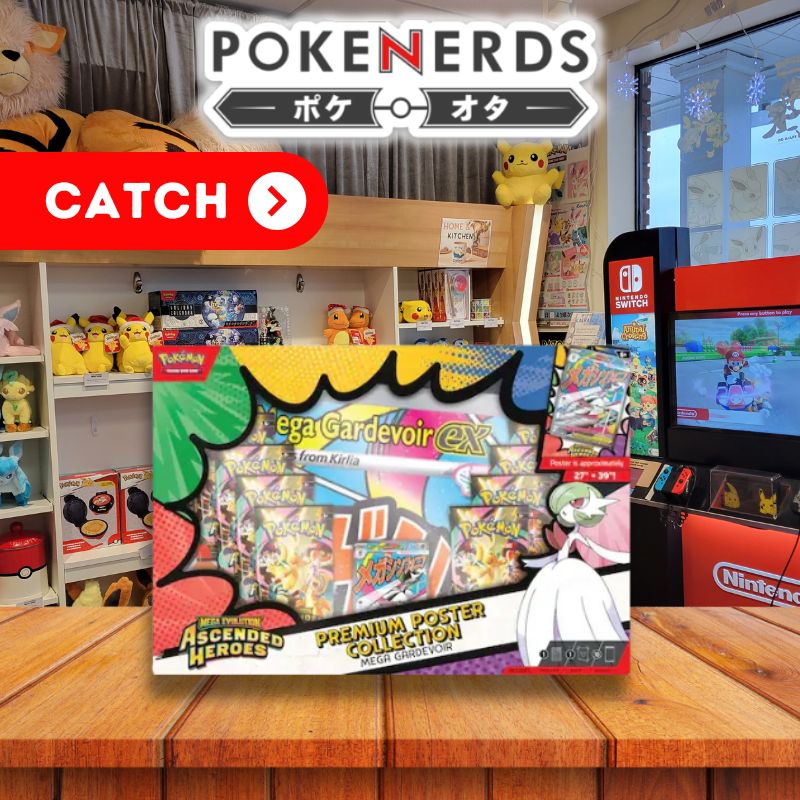 Ascended Heroes Premium Poster Collection (Gardevoir)