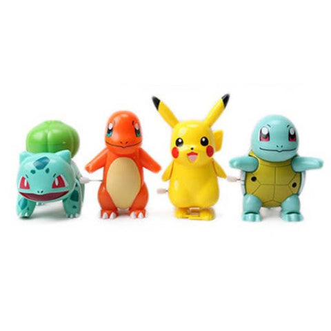 Pokemon 3D Wind-up Action Figure Toy Pack