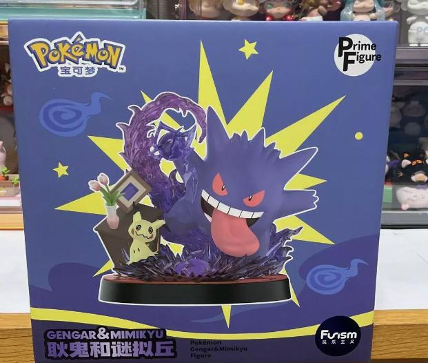 Gengar Mimikyu Statue