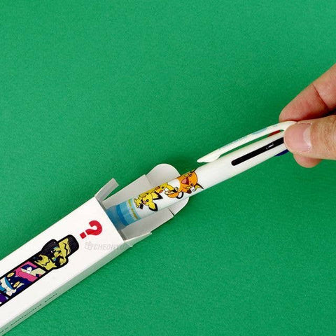 Pokemon 3 Color Ballpoint Pen Random Box