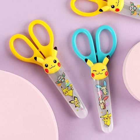 Pokemon Mascot Scissors with Safety Cover Cap