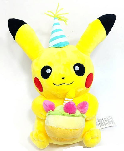 Pokemon Celebrate Theme Deco Gift plushes with cake: Ditto