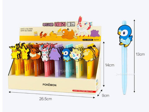 Pokemon Lovely Characters Soft Ballpoint Pen