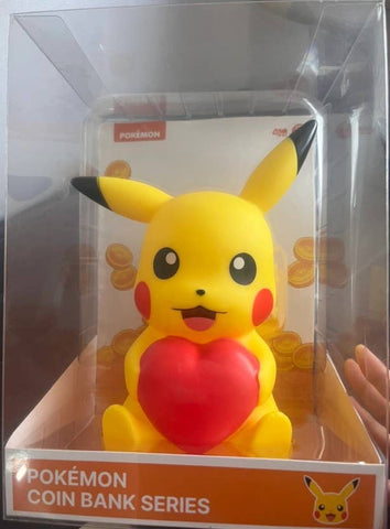 Pokemon Characters Figure Deco Piggy Coin Bank Gift: Ditto