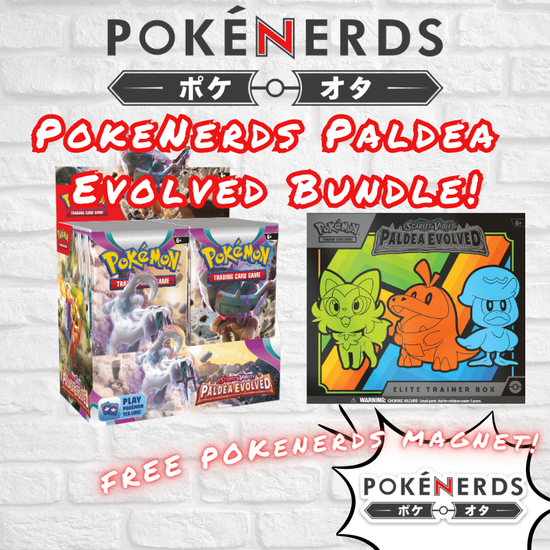 PokeNerds Paldea Evolved Bundle | Free Magnet!