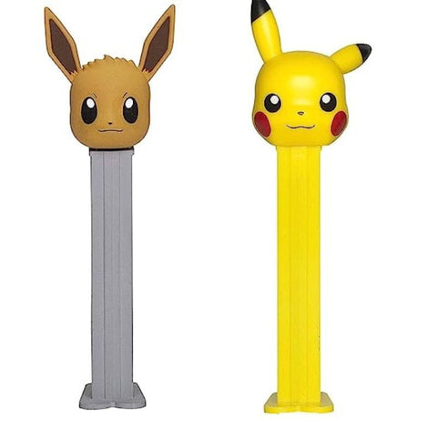 Pokemon-Pez-Dispenser-Pikachu-Eevee-Set