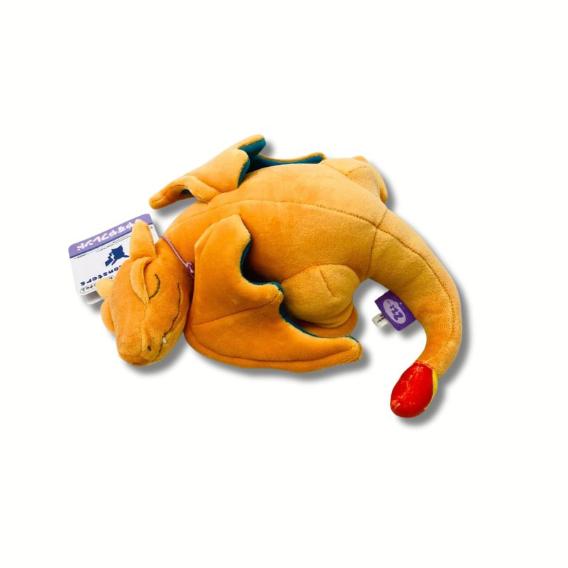 TOMY Sleeping Charizard Plush