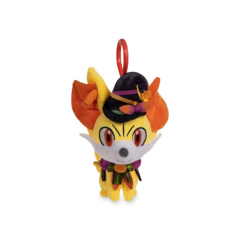 Halloween Fennekin Plush Keychain