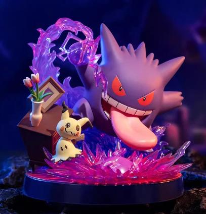 Gengar Mimikyu Statue