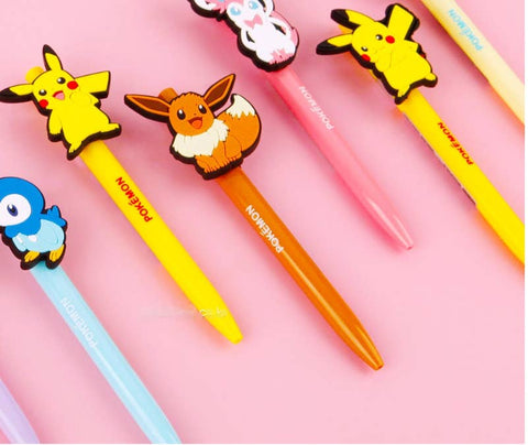 Pokemon Lovely Characters Soft Ballpoint Pen