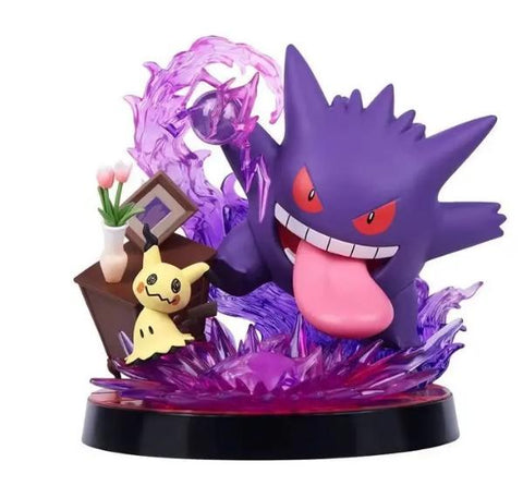 Gengar Mimikyu Statue