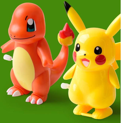Pokemon 3D Wind-up Action Figure Toy Pack