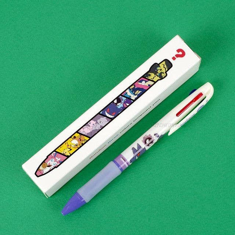 Pokemon 3 Color Ballpoint Pen Random Box