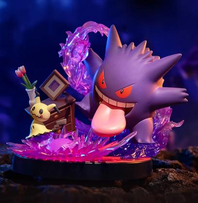 Gengar Mimikyu Statue