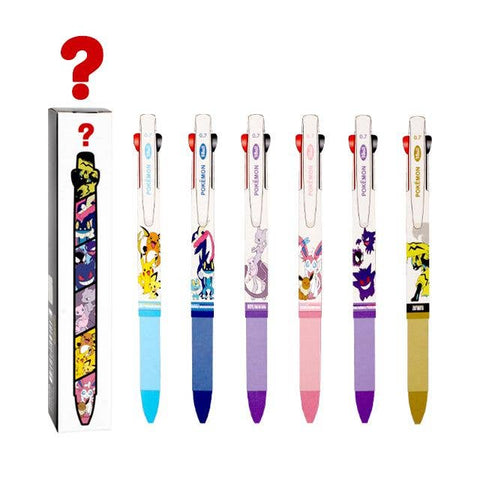 Pokemon 3 Color Ballpoint Pen Random Box