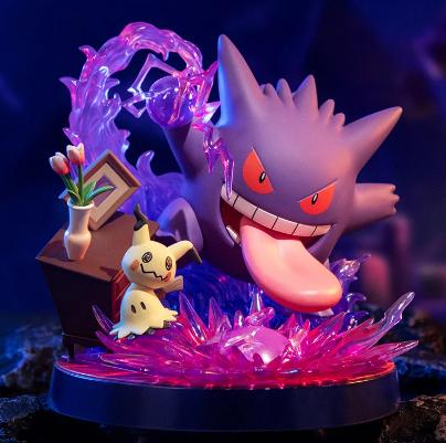 Gengar Mimikyu Statue