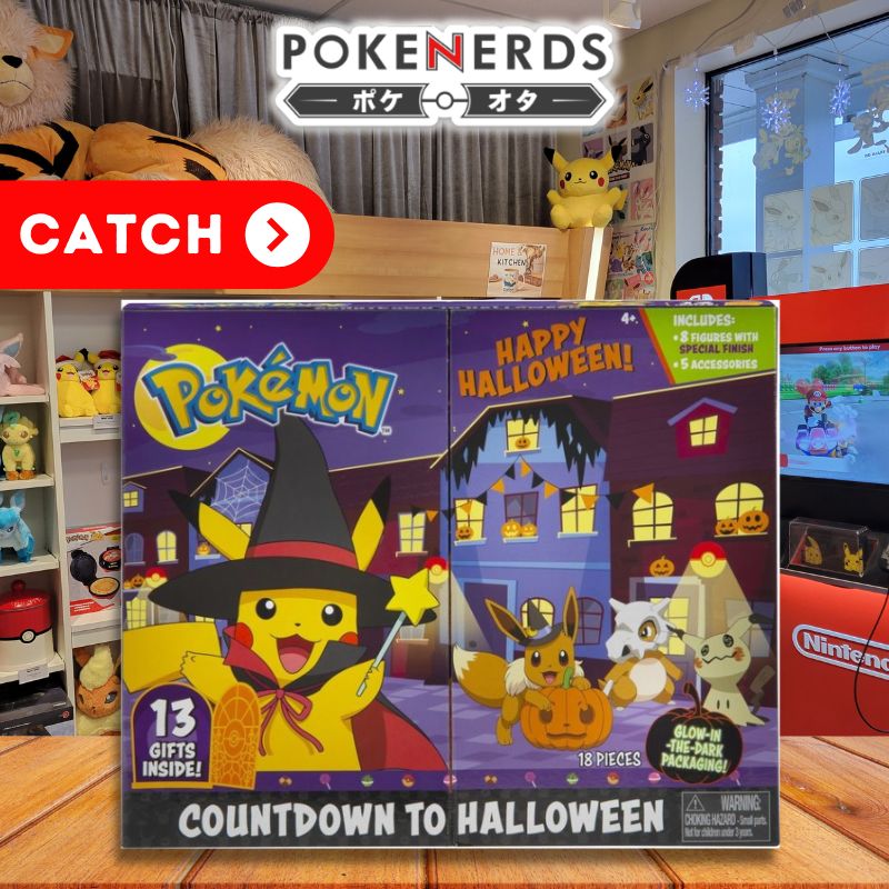 Pokemon Halloween Calendar | No returns, All Sales Final