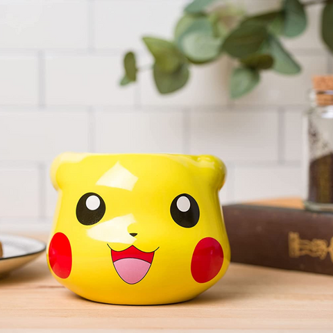 Pikachu 3D Sculpted Ceramic Pokemon Mug 22 oz