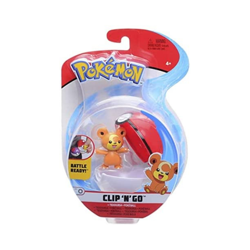 Pokemon-Clip-N-Go-Teddiursa-Poke-Ball