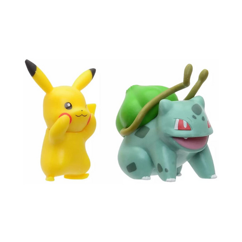 Pokemon-Battle-Figure-Pikachu-Bulbasaur-Side