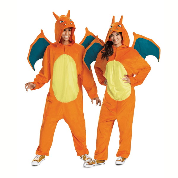  Disguise unisex adult Charizard for Adults, Deluxe Official  Pokemon Halloween Sized Costumes, As Shown, Medium 38-40 US : Clothing,  Shoes & Jewelry