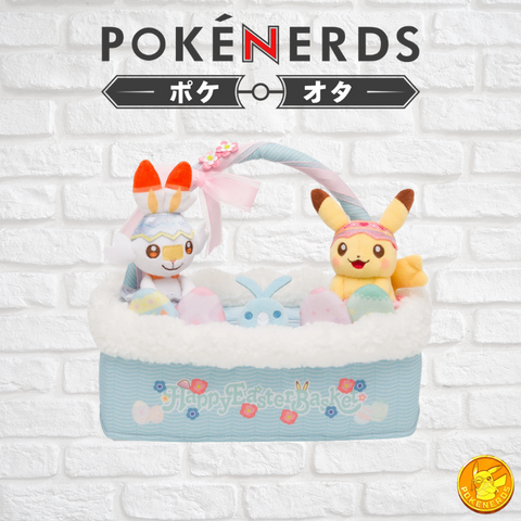 Pokemon Swablu Pikachu Happy Easter Basket / Tissue Box