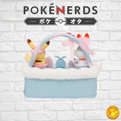 Pokemon Swablu Pikachu Happy Easter Basket / Tissue Box