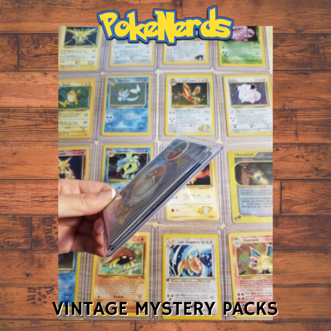 Vintage Pokemon Card Mystery Packs |  Dios mio! Edition