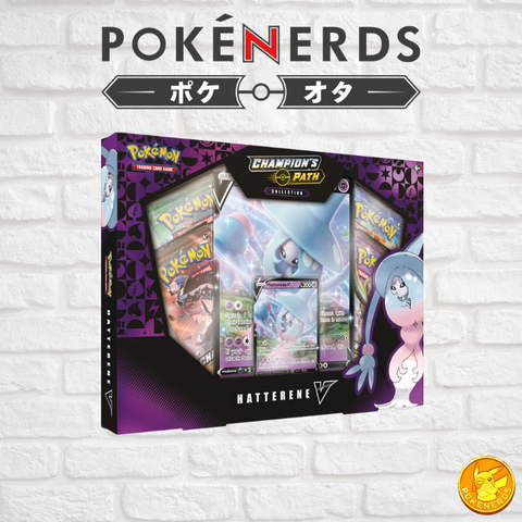 Pokemon Champion's Path Hatterene V Collection