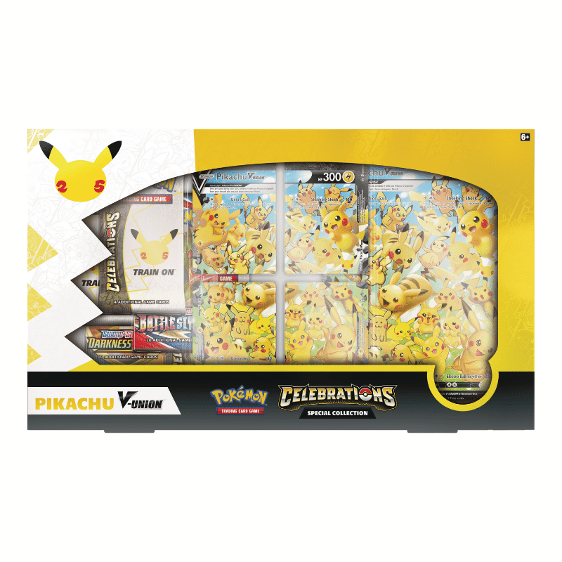 Pokémon Celebrations : Pikachu V Union Collection Box – PokeNerds