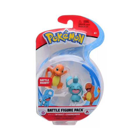 Pokemon-Battle-Figure-Charmander-Wynaut-Box