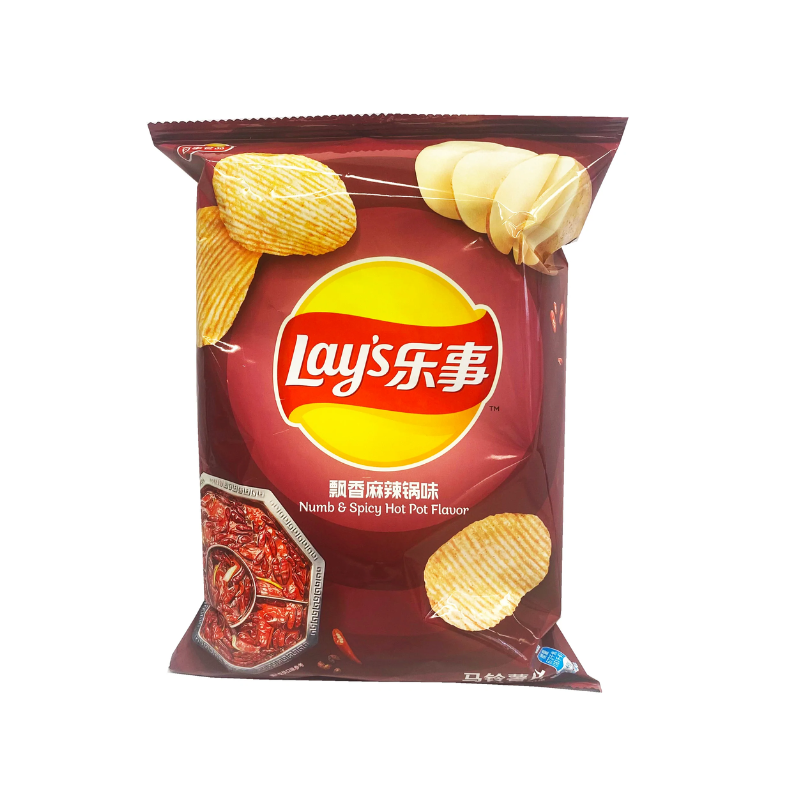 Lay's Chips Numb & Spicy Hot Pot Flavor Imported