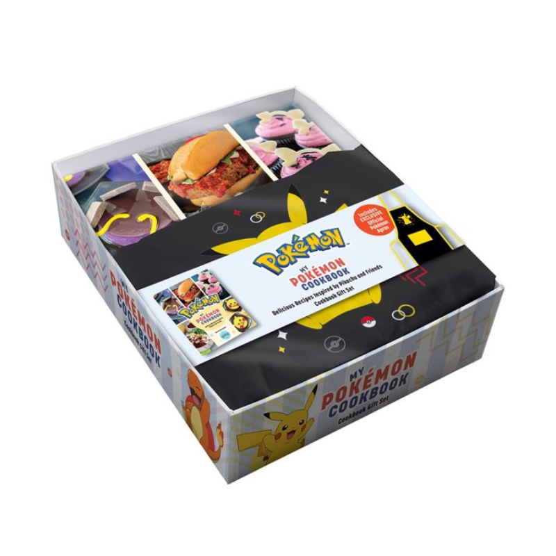 My Pokémon Cookbook Gift Set with Pikachu Apron by Insight Editions ...